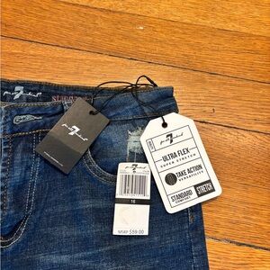 Seven Ultra Flex Jeans – girl’s Size 16 – Straight Leg – NWT